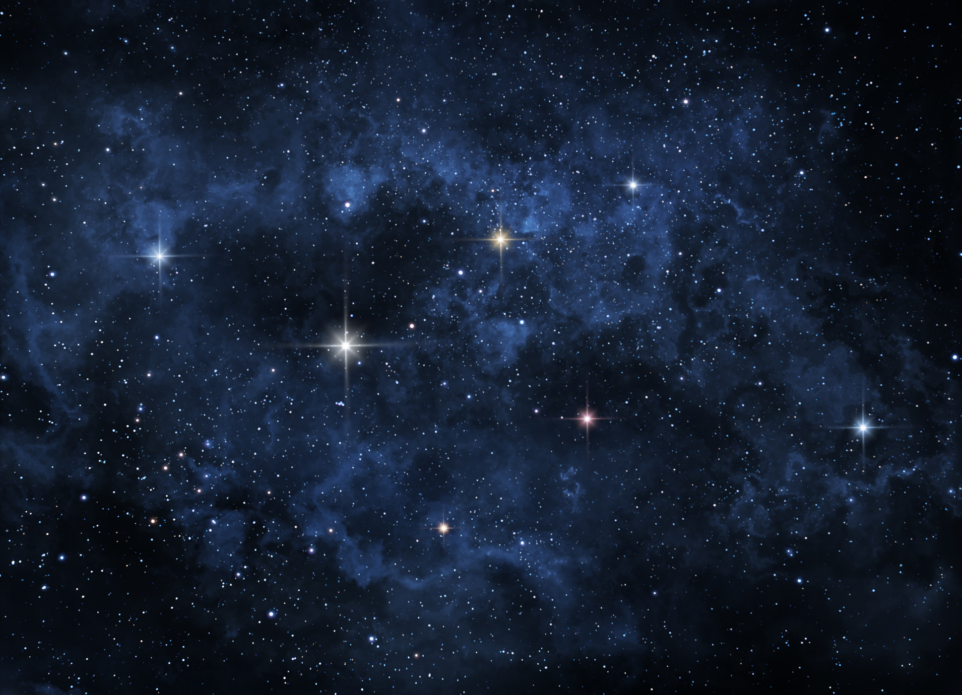 Dark cosmic nebula